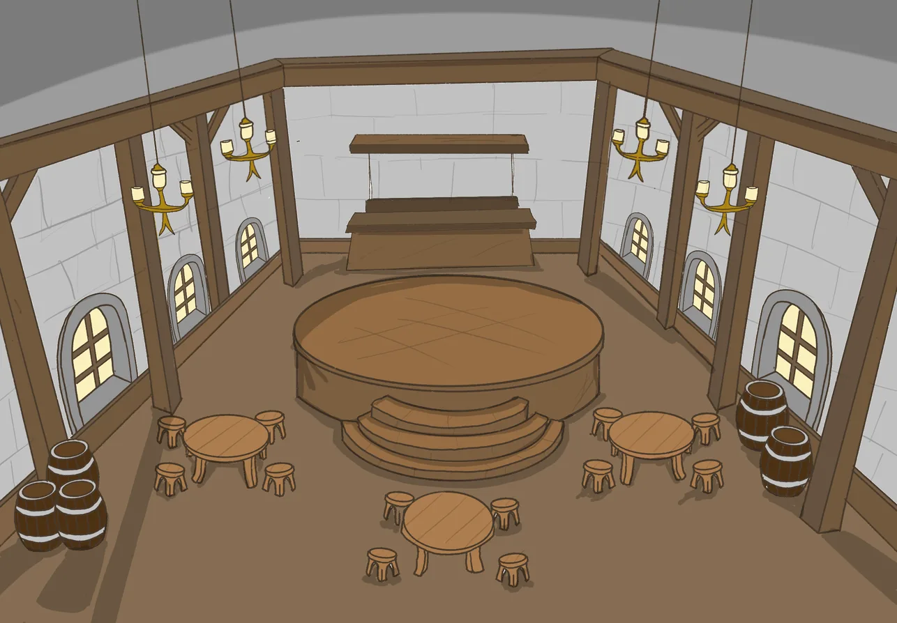 The bar